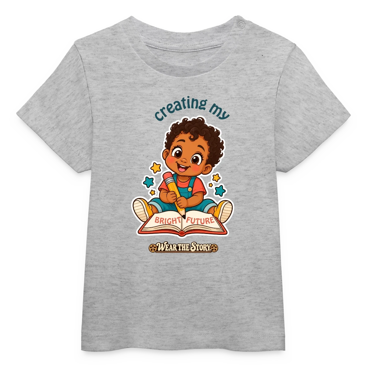 Baby Organic T-Shirt featuring Creating My Bright Future