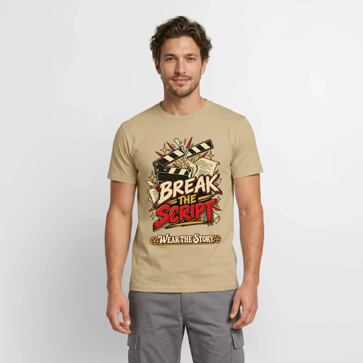 Men's T-Shirt featuring Break the Script