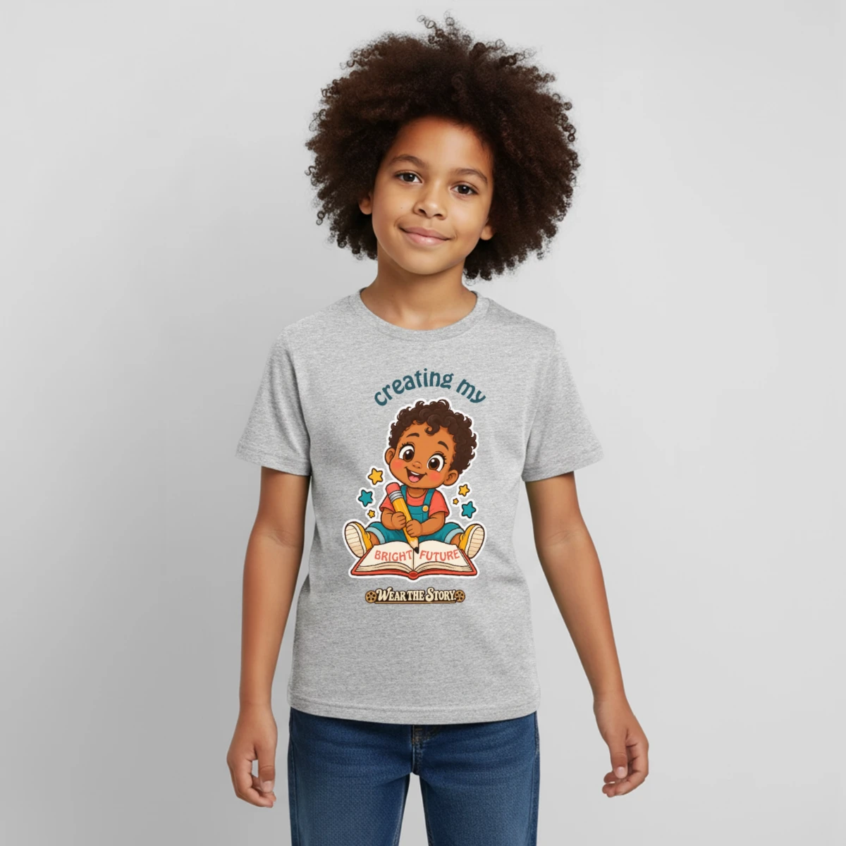 Kids' T-Shirt featuring Creating My Bright Future