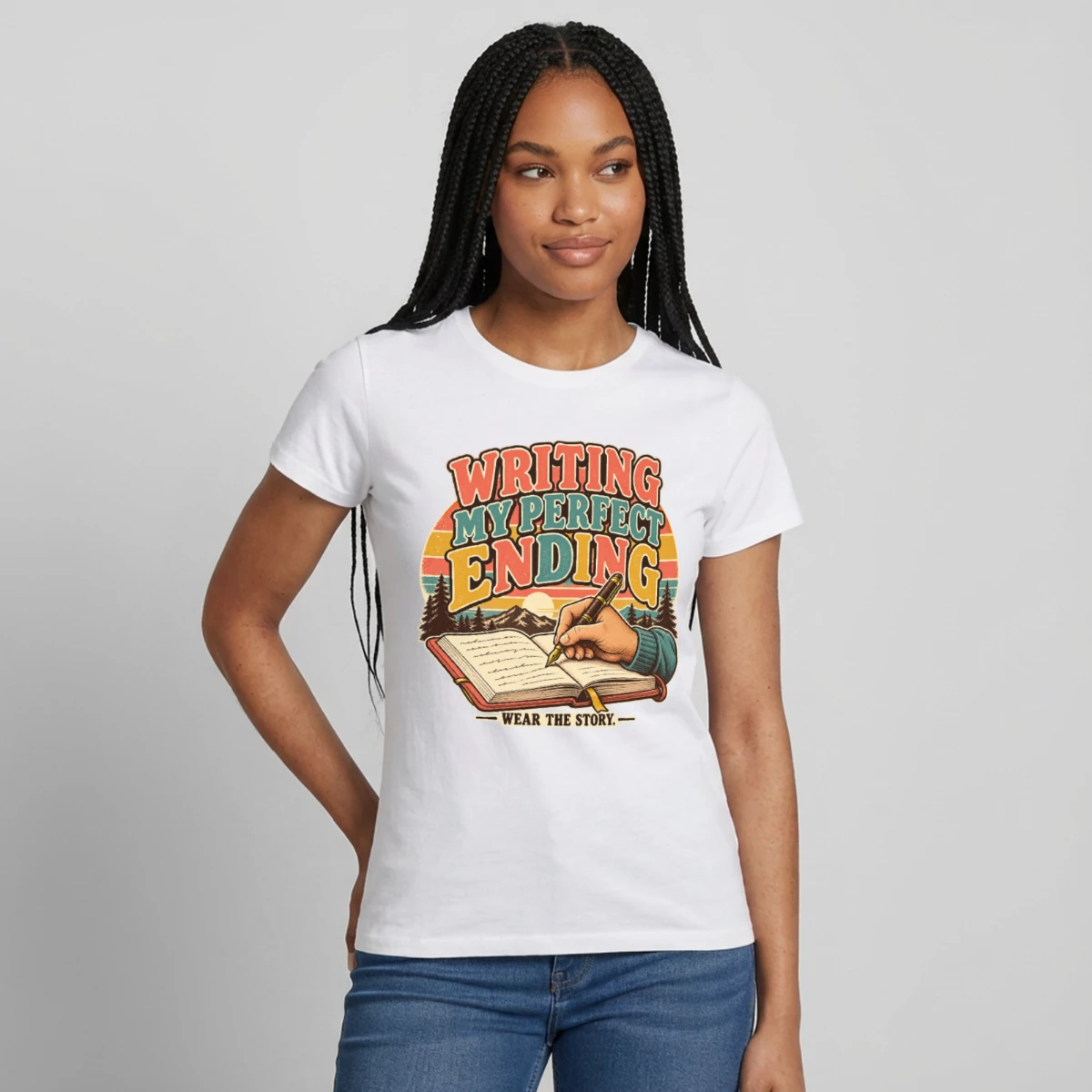 Women's T-Shirt featuring Writing My Perfect Ending